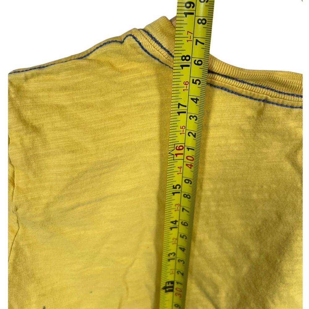 Hanna Anderson 120 Race Car Yellow T-shirt Painted - Picture 5 of 6